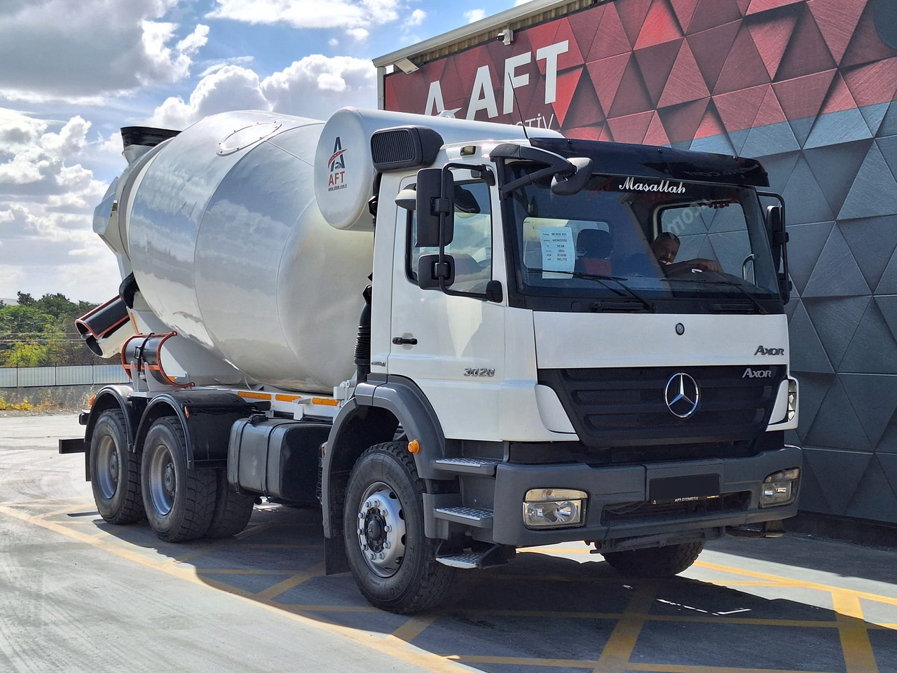 MERCEDES-BENZ AXOR 3028 - Μπετονιέρα φορτηγό: φωτογραφία 3 MERCEDES-BENZ AXOR 3028 - Μπετονιέρα φορτηγό: φωτογραφία 3