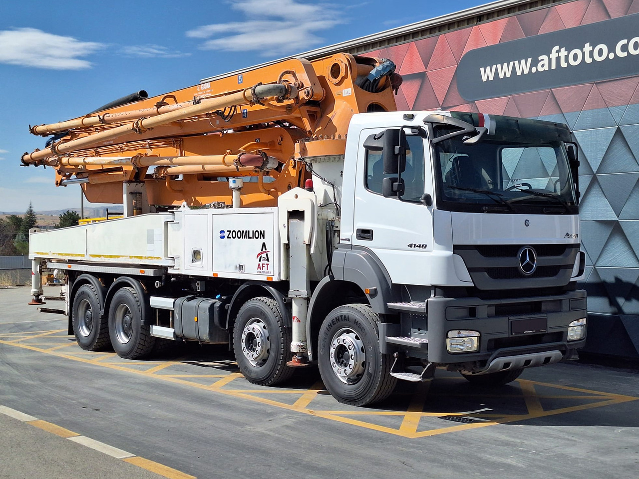 MERCEDES-BENZ AXOR 4140 ZOOMLION 43X-5RZ - Αντλία σκυροδέματος: φωτογραφία 3 MERCEDES-BENZ AXOR 4140 ZOOMLION 43X-5RZ - Αντλία σκυροδέματος: φωτογραφία 3