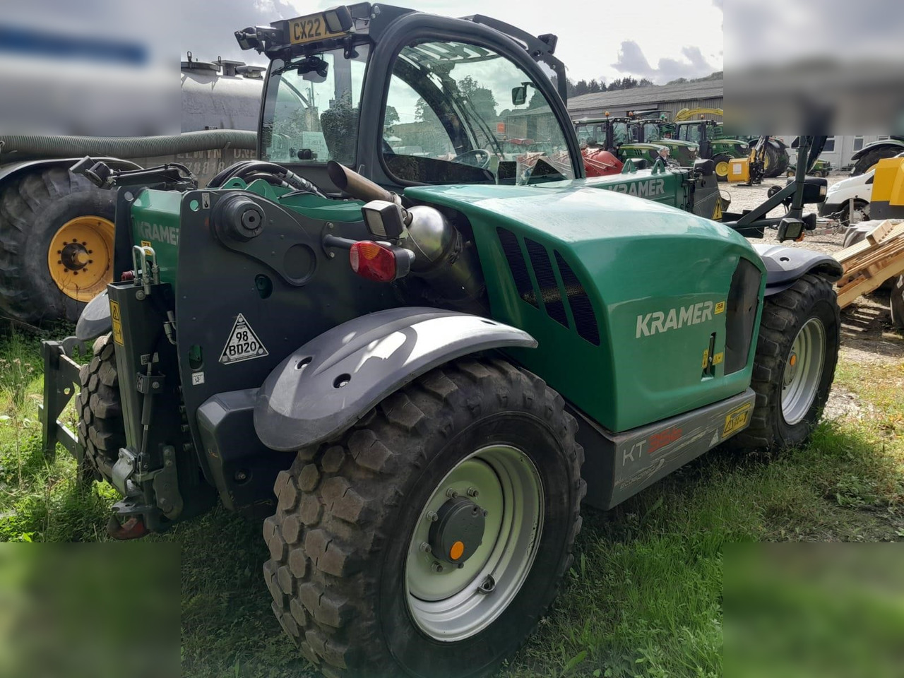 2022 KRAMER KT356 - Τηλεσκοπικός φορτωτής: φωτογραφία 4 2022 KRAMER KT356 - Τηλεσκοπικός φορτωτής: φωτογραφία 4