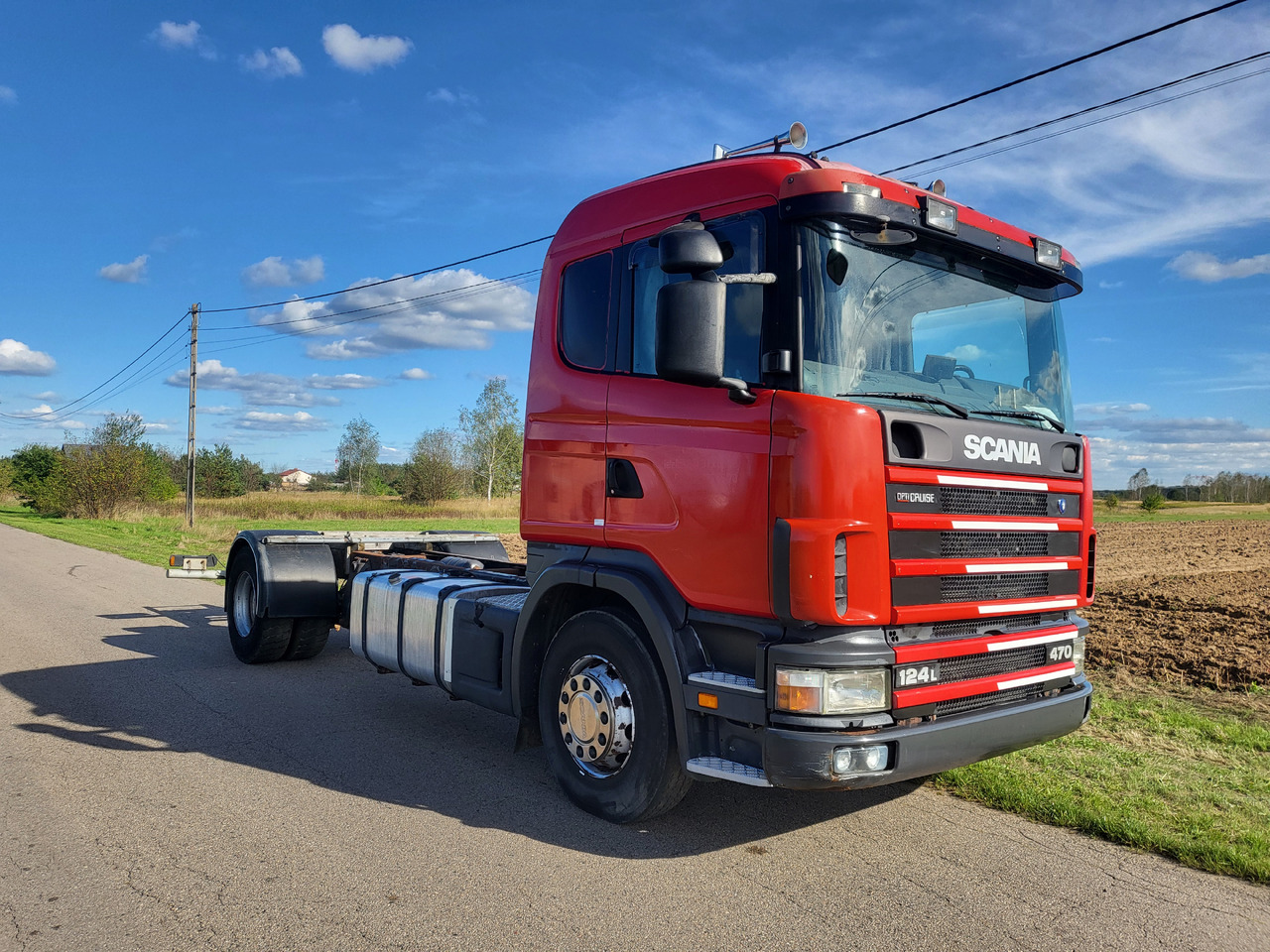 SCANIA 124 - Φορτηγό σασί: φωτογραφία 1 SCANIA 124 - Φορτηγό σασί: φωτογραφία 1