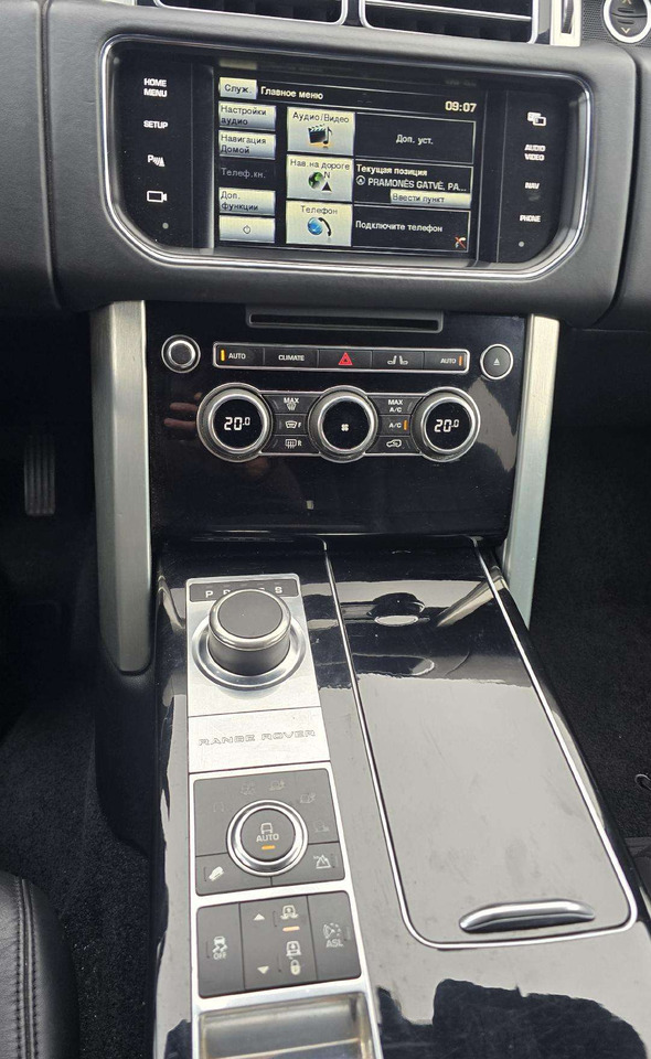 SUV Land Rover Range Rover: φωτογραφία 12 SUV Land Rover Range Rover: φωτογραφία 12