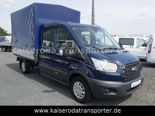 Ford Transit 350 L3 HA DoKa 7-Si. Pr.-Plane Klima AHK - Επαγγελματικό αυτοκίνητο με μουσαμά: φωτογραφία 3 Ford Transit 350 L3 HA DoKa 7-Si. Pr.-Plane Klima AHK - Επαγγελματικό αυτοκίνητο με μουσαμά: φωτογραφία 3