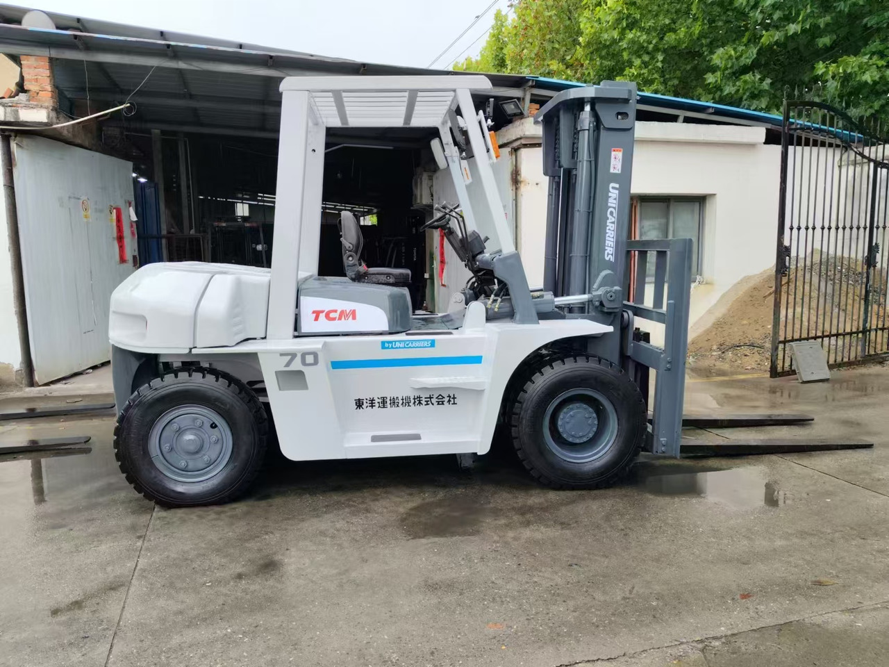 TCM FD70 japan brand 7 ton forklift used Customizable mast clamp side shift - Πετρελαιοκίνητο περονοφόρο: φωτογραφία 1 TCM FD70 japan brand 7 ton forklift used Customizable mast clamp side shift - Πετρελαιοκίνητο περονοφόρο: φωτογραφία 1