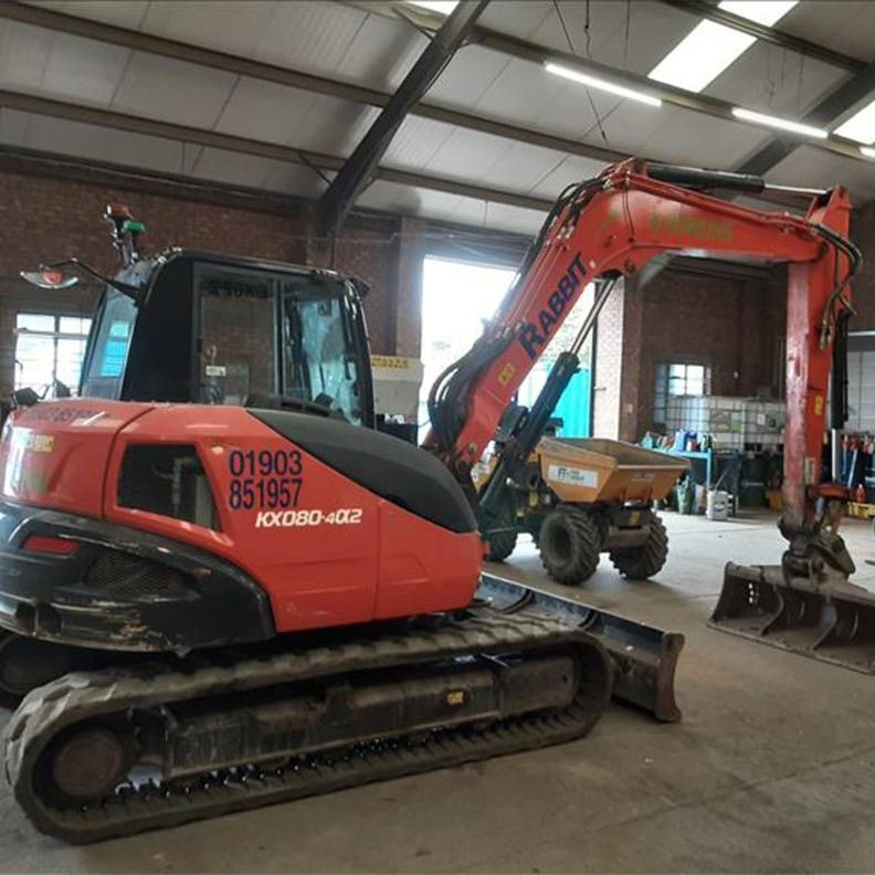 Kubota KX080-4a2  - Μίνι εκσκαφέας: φωτογραφία 5 Kubota KX080-4a2  - Μίνι εκσκαφέας: φωτογραφία 5