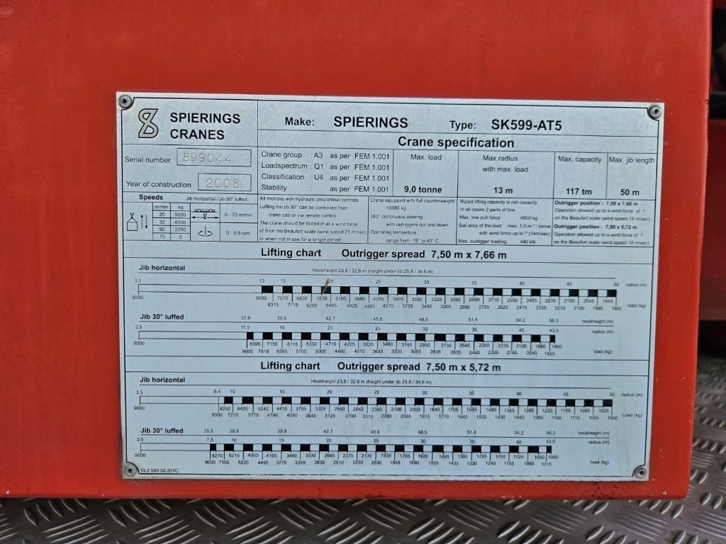 Spierings AT5 - 599  - Αυτοανεγειρόμενος γερανός: φωτογραφία 4 Spierings AT5 - 599  - Αυτοανεγειρόμενος γερανός: φωτογραφία 4