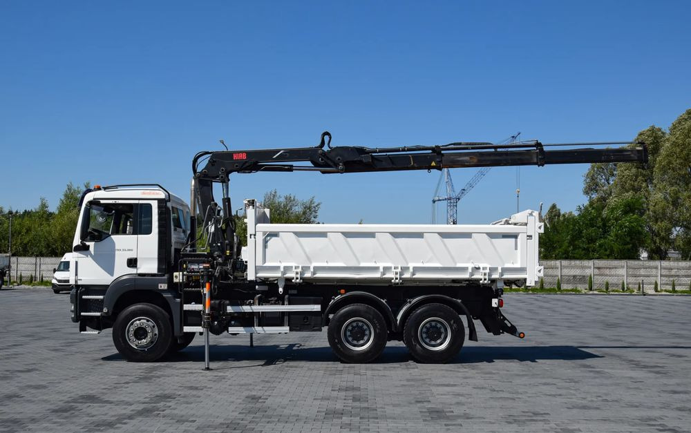 MAN TGS 33.360 / 6x4 / HDS HIAB 122 E-2 HIDUO / STEROWANIE RADIOWE / WYWROTKA / HYDROBURTA / AUTOMAT / KLIMA / TEMPOMAT / KAMERA COFANIA / SPROWADZONY - Φορτηγό ανατρεπόμενο: φωτογραφία 5 MAN TGS 33.360 / 6x4 / HDS HIAB 122 E-2 HIDUO / STEROWANIE RADIOWE / WYWROTKA / HYDROBURTA / AUTOMAT / KLIMA / TEMPOMAT / KAMERA COFANIA / SPROWADZONY - Φορτηγό ανατρεπόμενο: φωτογραφία 5