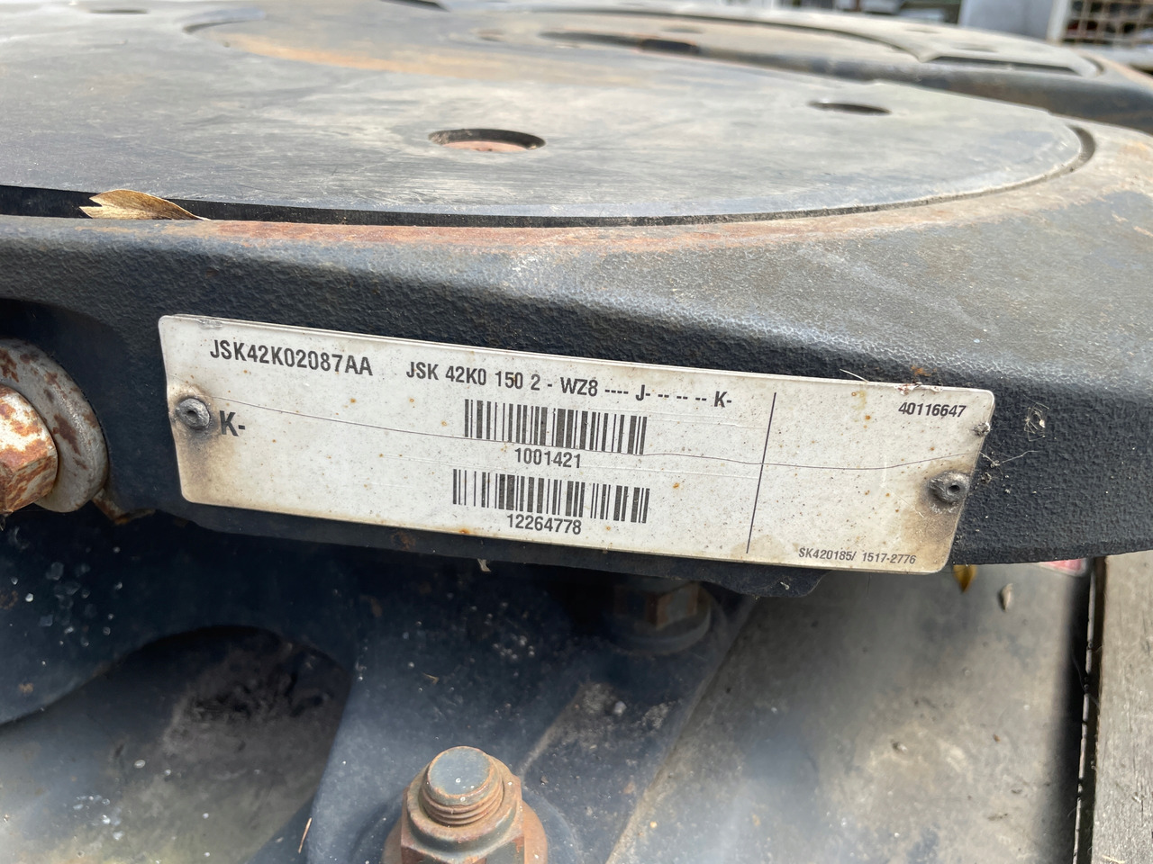 SIODŁO JOST MERCEDES ACTROS MP4 MP 4 A9603170021 - Αμάξωμα και εξωτερικό για Φορτηγό: φωτογραφία 3 SIODŁO JOST MERCEDES ACTROS MP4 MP 4 A9603170021 - Αμάξωμα και εξωτερικό για Φορτηγό: φωτογραφία 3