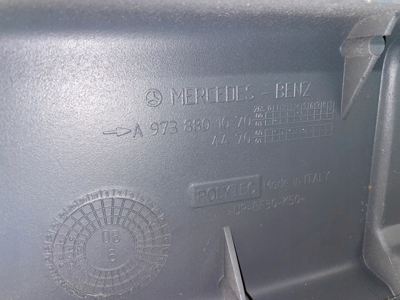 ZDERZAK MERCEDES ATEGO ŚRODEK ZDERZAKA A 97388041070 - Προφυλακτήρας για Φορτηγό: φωτογραφία 3 ZDERZAK MERCEDES ATEGO ŚRODEK ZDERZAKA A 97388041070 - Προφυλακτήρας για Φορτηγό: φωτογραφία 3