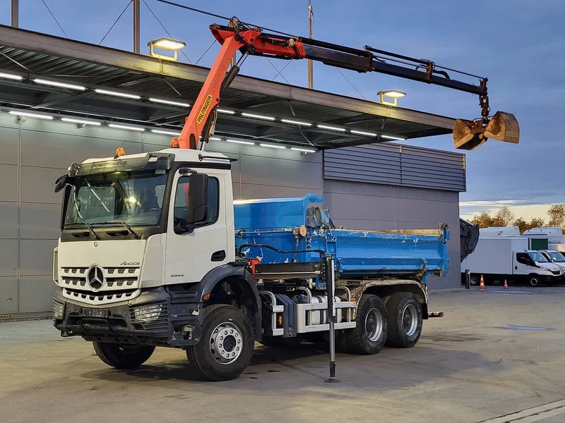 Mercedes-Benz Arocs 3343 Arocs - Φορτηγό με γερανό: φωτογραφία 1 Mercedes-Benz Arocs 3343 Arocs - Φορτηγό με γερανό: φωτογραφία 1