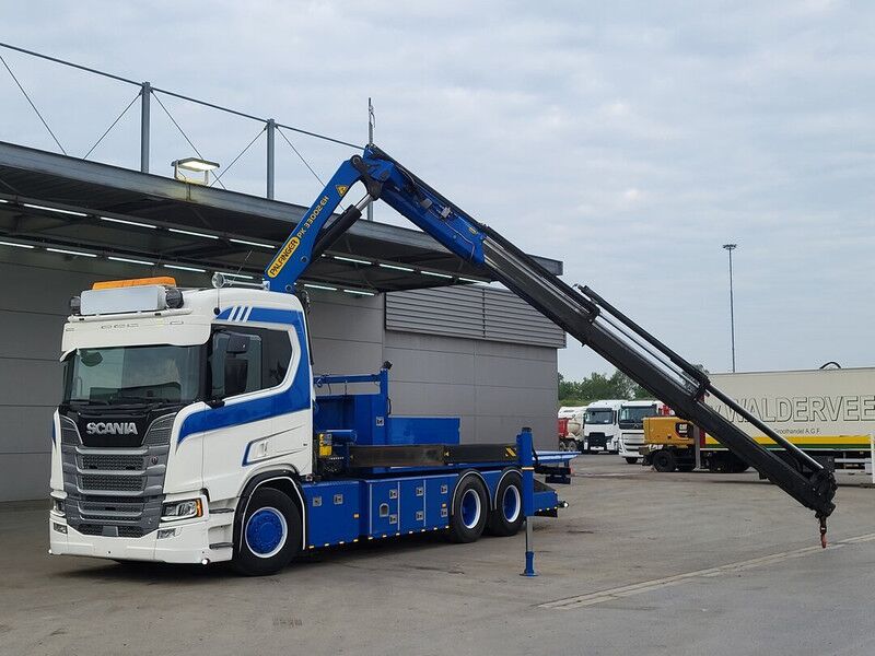 Scania R R580 - Φορτηγό, Φορτηγό με γερανό: φωτογραφία 5 Scania R R580 - Φορτηγό, Φορτηγό με γερανό: φωτογραφία 5