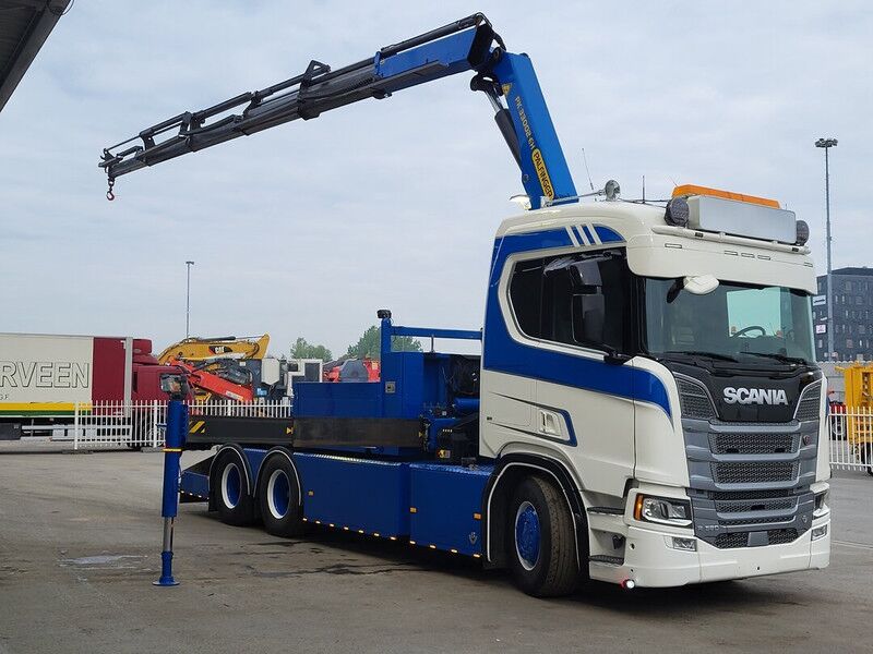 Scania R R580 - Φορτηγό, Φορτηγό με γερανό: φωτογραφία 4 Scania R R580 - Φορτηγό, Φορτηγό με γερανό: φωτογραφία 4