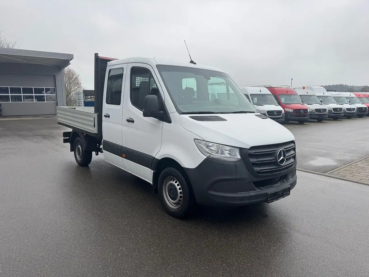 Mercedes-Benz Sprinter 314 CDI Lang DoKa Pritsche Klima AHK - Μικρό φορτηγό με καρότσα, Διπλοκάμπινο ελαφρύ επαγγελματικό: φωτογραφία 2 Mercedes-Benz Sprinter 314 CDI Lang DoKa Pritsche Klima AHK - Μικρό φορτηγό με καρότσα, Διπλοκάμπινο ελαφρύ επαγγελματικό: φωτογραφία 2