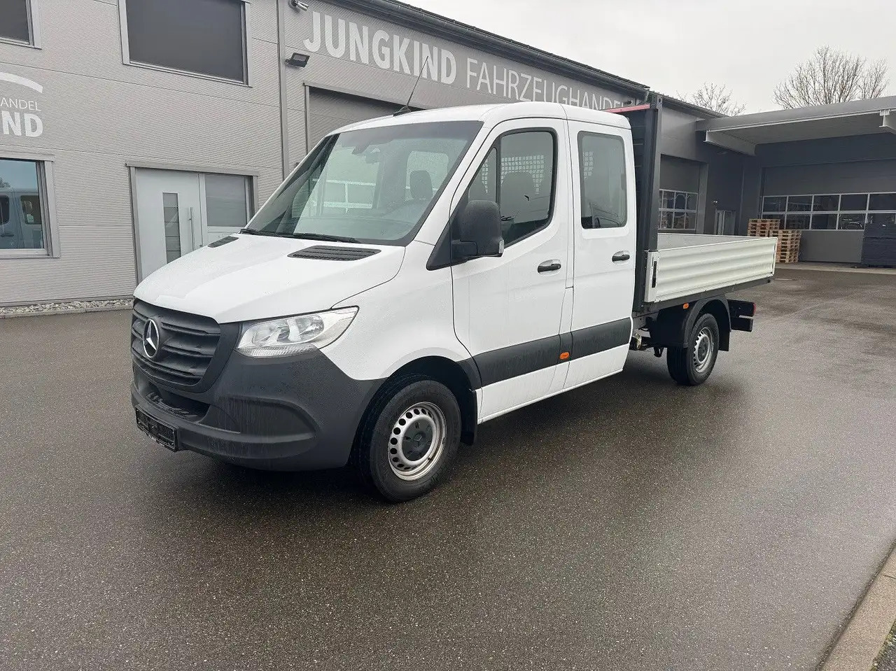 Mercedes-Benz Sprinter 314 CDI Lang DoKa Pritsche Klima AHK - Μικρό φορτηγό με καρότσα, Διπλοκάμπινο ελαφρύ επαγγελματικό: φωτογραφία 1 Mercedes-Benz Sprinter 314 CDI Lang DoKa Pritsche Klima AHK - Μικρό φορτηγό με καρότσα, Διπλοκάμπινο ελαφρύ επαγγελματικό: φωτογραφία 1
