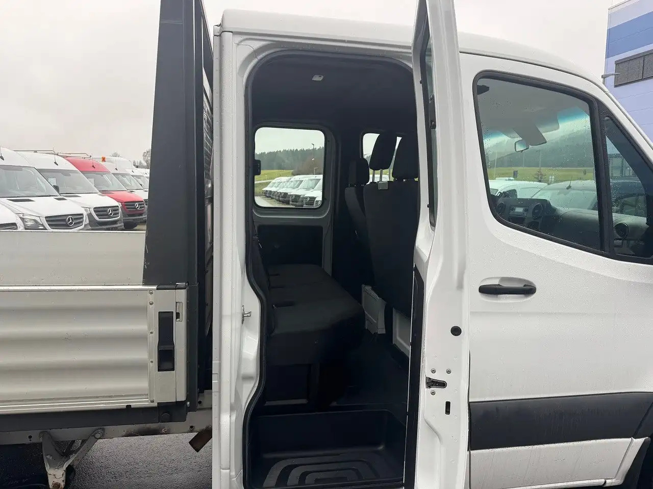Μικρό φορτηγό με καρότσα, Διπλοκάμπινο ελαφρύ επαγγελματικό Mercedes-Benz Sprinter 314 CDI Lang DoKa Pritsche Klima AHK: φωτογραφία 9 Μικρό φορτηγό με καρότσα, Διπλοκάμπινο ελαφρύ επαγγελματικό Mercedes-Benz Sprinter 314 CDI Lang DoKa Pritsche Klima AHK: φωτογραφία 9