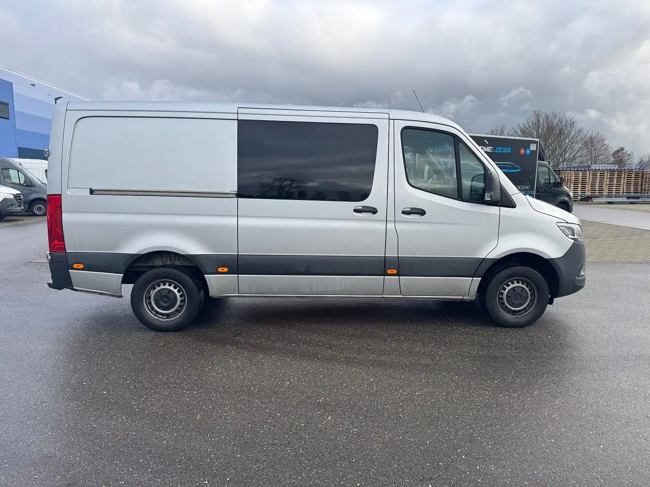 Mercedes-Benz Sprinter 317 CDI Flach Lang Mixto Klima LED - Βαν, Διπλοκάμπινο ελαφρύ επαγγελματικό: φωτογραφία 4 Mercedes-Benz Sprinter 317 CDI Flach Lang Mixto Klima LED - Βαν, Διπλοκάμπινο ελαφρύ επαγγελματικό: φωτογραφία 4