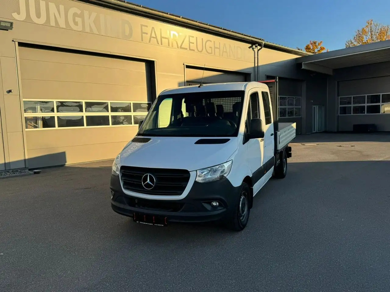 Mercedes-Benz Sprinter 317 CDI Lang DoKa Pritsche AHK 3,5t - Μικρό φορτηγό με καρότσα, Διπλοκάμπινο ελαφρύ επαγγελματικό: φωτογραφία 2 Mercedes-Benz Sprinter 317 CDI Lang DoKa Pritsche AHK 3,5t - Μικρό φορτηγό με καρότσα, Διπλοκάμπινο ελαφρύ επαγγελματικό: φωτογραφία 2