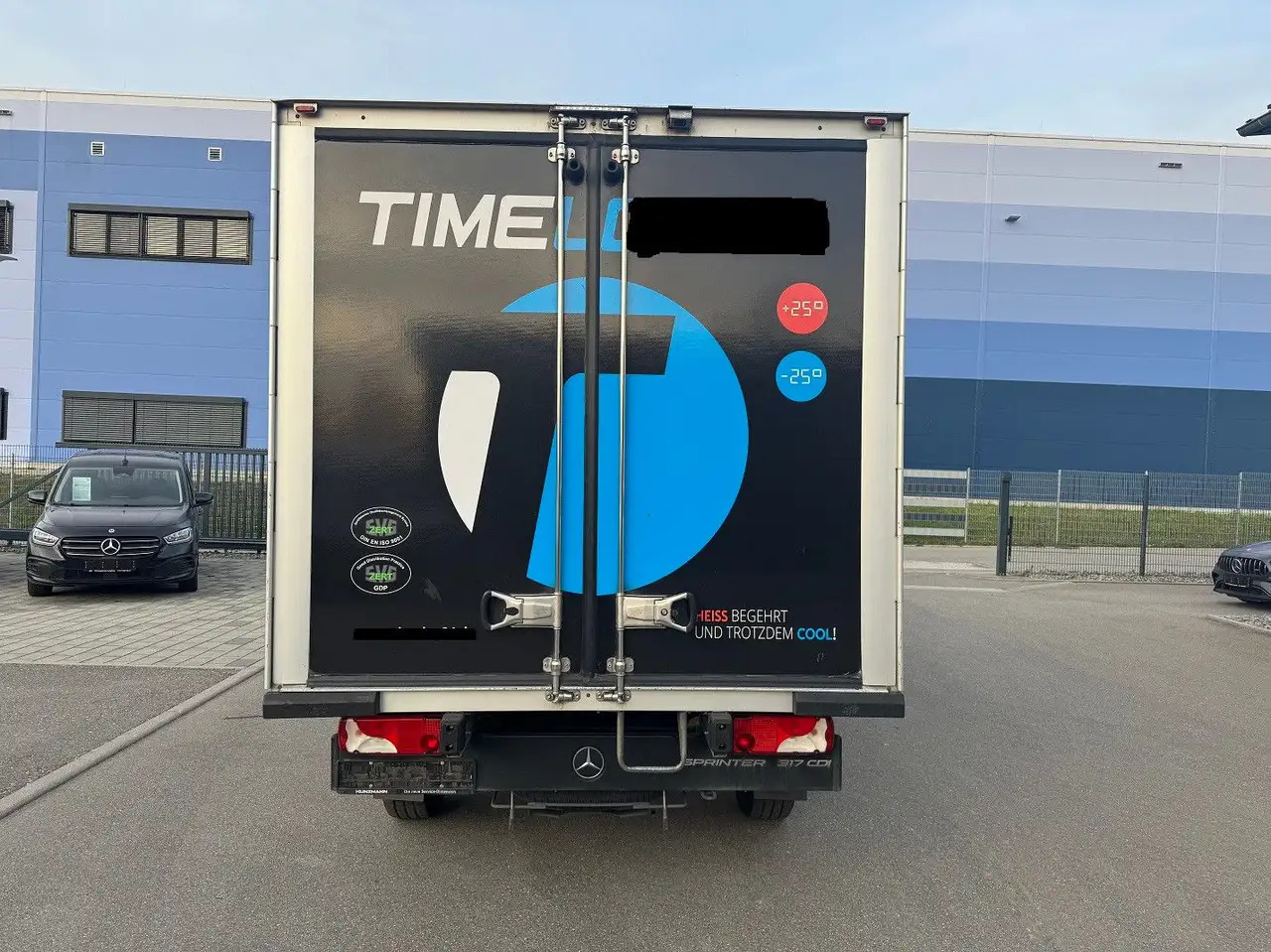 Mercedes-Benz Sprinter 317 CDI Lang Tiefkühlkoffer Carrier - Επαγγελματικό αυτοκίνητο ψυγείο: φωτογραφία 4 Mercedes-Benz Sprinter 317 CDI Lang Tiefkühlkoffer Carrier - Επαγγελματικό αυτοκίνητο ψυγείο: φωτογραφία 4