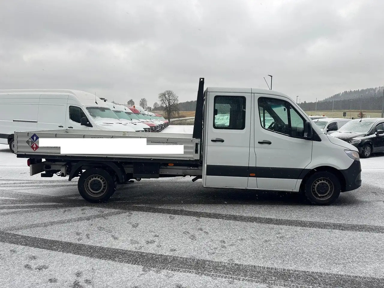 Mercedes-Benz Sprinter 317 CDI Maxi Lang DoKa Pritsche AHK 3,5 - Μικρό φορτηγό με καρότσα, Διπλοκάμπινο ελαφρύ επαγγελματικό: φωτογραφία 2 Mercedes-Benz Sprinter 317 CDI Maxi Lang DoKa Pritsche AHK 3,5 - Μικρό φορτηγό με καρότσα, Διπλοκάμπινο ελαφρύ επαγγελματικό: φωτογραφία 2