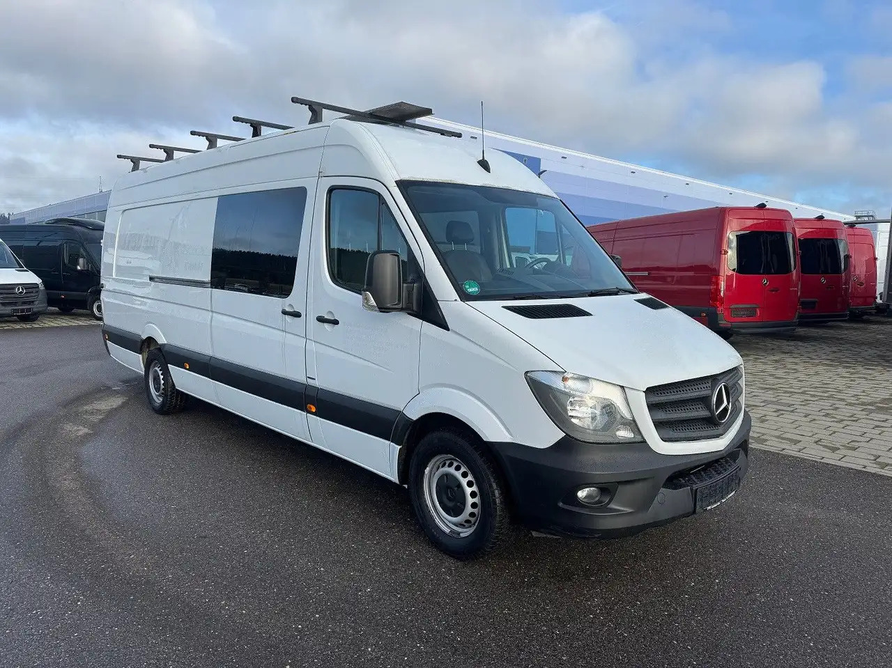 Mercedes-Benz Sprinter 319 CDI Maxi Lang XXL Extralang Mixto - Βαν, Διπλοκάμπινο ελαφρύ επαγγελματικό: φωτογραφία 2 Mercedes-Benz Sprinter 319 CDI Maxi Lang XXL Extralang Mixto - Βαν, Διπλοκάμπινο ελαφρύ επαγγελματικό: φωτογραφία 2