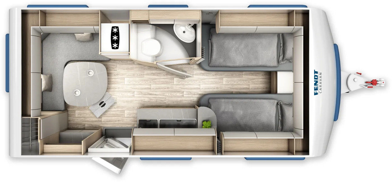 Fendt Bianco Activ 465 SGE frei Konfigurierbar - Ρυμουλκούμενο τροχόσπιτο: φωτογραφία 2 Fendt Bianco Activ 465 SGE frei Konfigurierbar - Ρυμουλκούμενο τροχόσπιτο: φωτογραφία 2