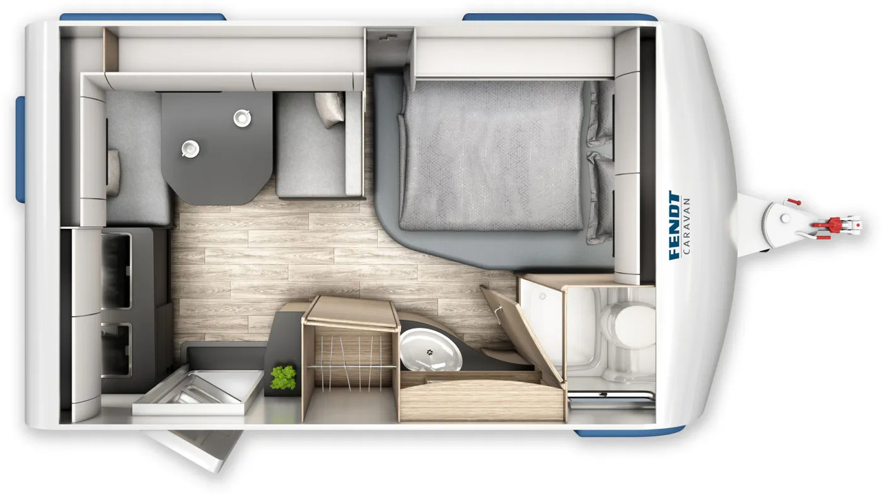 Wohnwagen Fendt Apero Activ 390 FH Modell 2026 - Ρυμουλκούμενο τροχόσπιτο: φωτογραφία 2 Wohnwagen Fendt Apero Activ 390 FH Modell 2026 - Ρυμουλκούμενο τροχόσπιτο: φωτογραφία 2