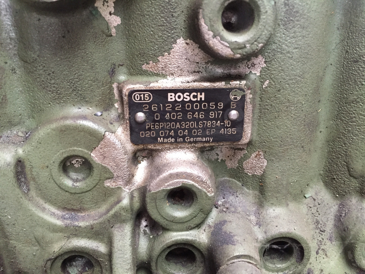 Αντλία καυσίμου για Φορτηγό Gebrauchte Einspritzpumpe MB OM 441, Bosch - Nr. : 0402 646 917: φωτογραφία 8 Αντλία καυσίμου για Φορτηγό Gebrauchte Einspritzpumpe MB OM 441, Bosch - Nr. : 0402 646 917: φωτογραφία 8