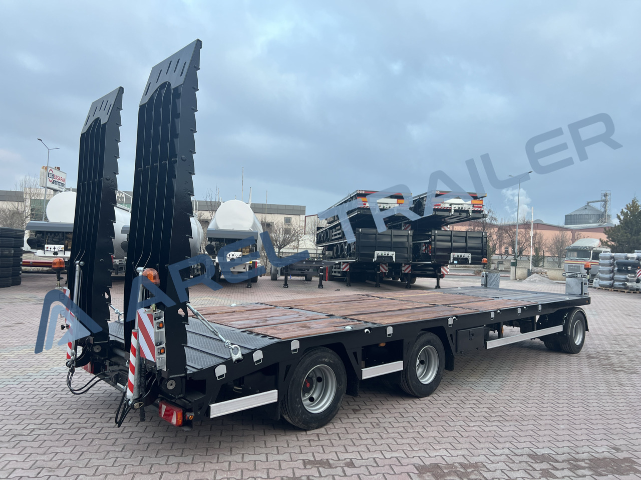 AREL TRAILER 2+1 AXLE DRAWBAR REMORQUE TRAILER - Ρυμούλκα με χαμηλό δάπεδο: φωτογραφία 3 AREL TRAILER 2+1 AXLE DRAWBAR REMORQUE TRAILER - Ρυμούλκα με χαμηλό δάπεδο: φωτογραφία 3