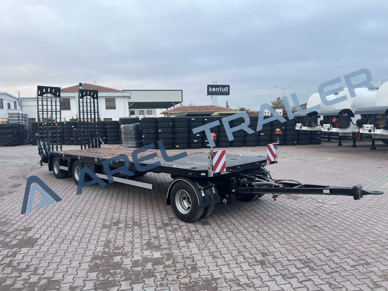 AREL TRAILER 2+1 AXLE DRAWBAR REMORQUE TRAILER - Ρυμούλκα με χαμηλό δάπεδο: φωτογραφία 1 AREL TRAILER 2+1 AXLE DRAWBAR REMORQUE TRAILER - Ρυμούλκα με χαμηλό δάπεδο: φωτογραφία 1