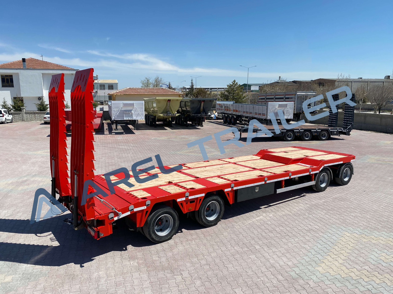 AREL TRAILER 2+2 4 AXLE DRAWBAR REMORQUE TRAILER - Ρυμούλκα με χαμηλό δάπεδο: φωτογραφία 1 AREL TRAILER 2+2 4 AXLE DRAWBAR REMORQUE TRAILER - Ρυμούλκα με χαμηλό δάπεδο: φωτογραφία 1