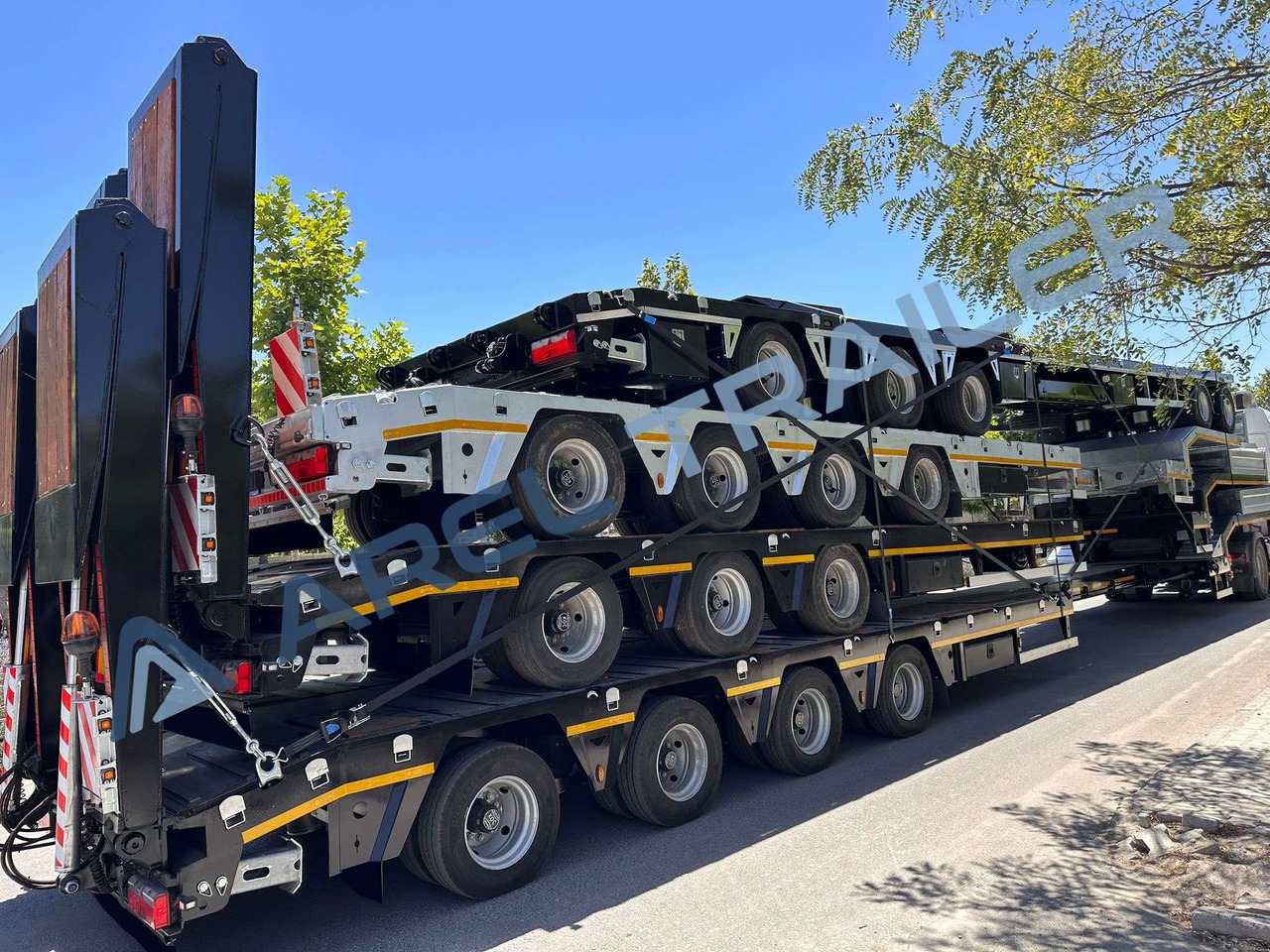 AREL TRAILER 3+2 5 AXLE DRAWBAR REMORQUE TRAILER - Ρυμούλκα με χαμηλό δάπεδο: φωτογραφία 5 AREL TRAILER 3+2 5 AXLE DRAWBAR REMORQUE TRAILER - Ρυμούλκα με χαμηλό δάπεδο: φωτογραφία 5
