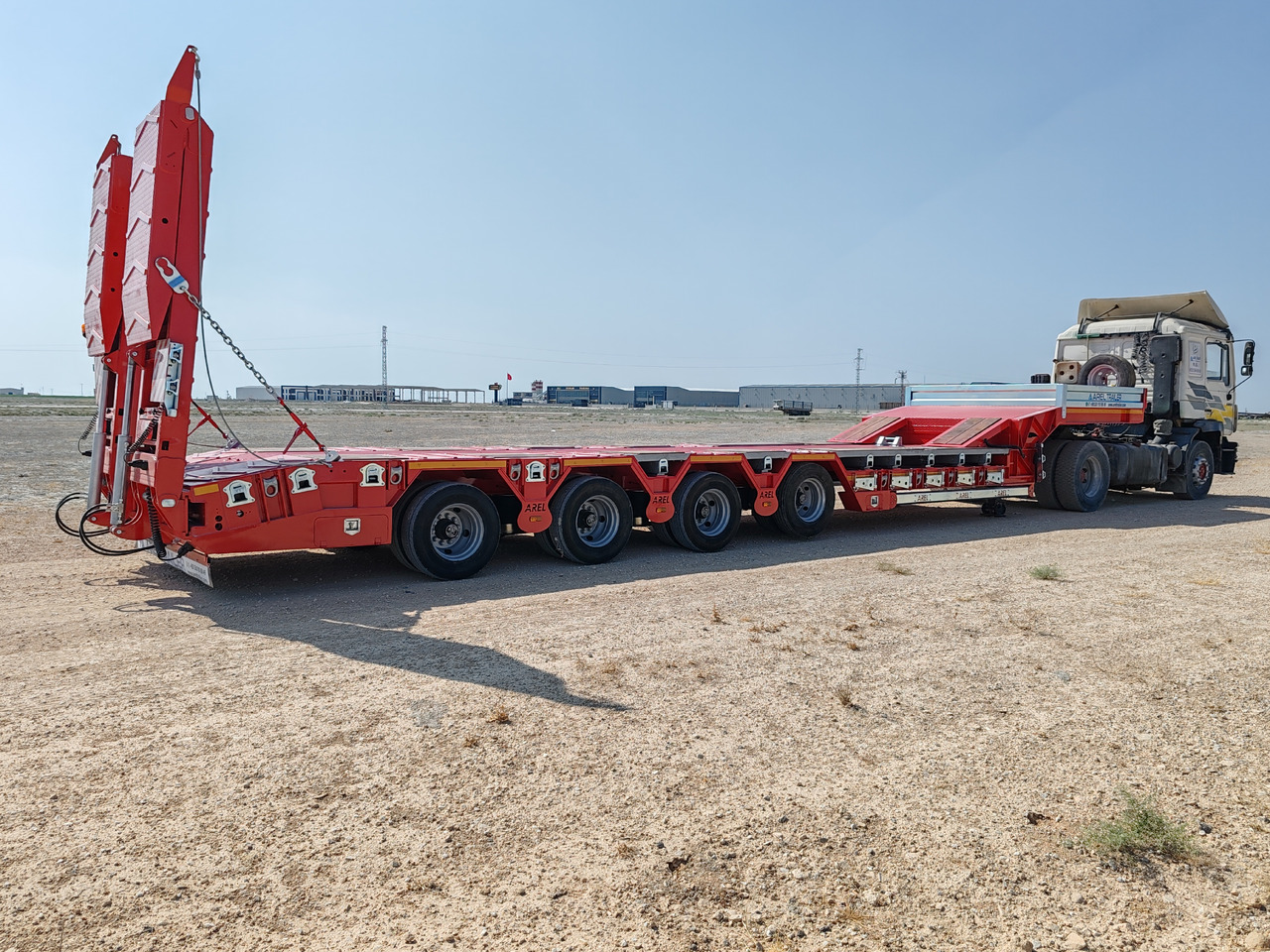 AREL TRAILER 4 AXLE LOWBED TRAILER - Επικαθήμενο με χαμηλό δάπεδο: φωτογραφία 5 AREL TRAILER 4 AXLE LOWBED TRAILER - Επικαθήμενο με χαμηλό δάπεδο: φωτογραφία 5