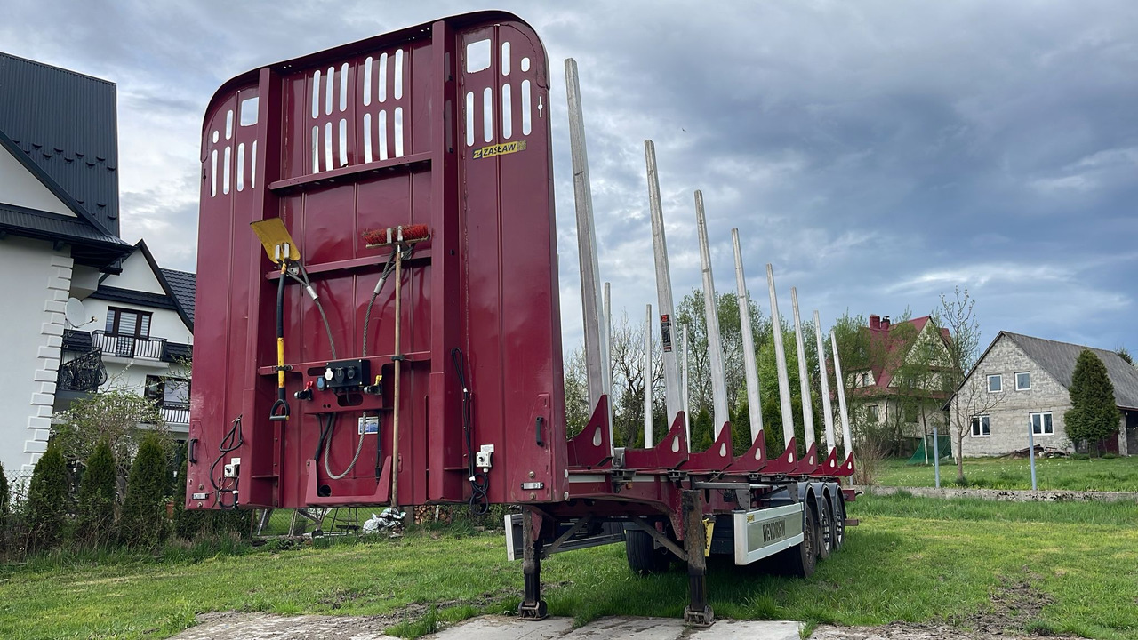 Naczepa Zasław - Ημιρυμουλκούμενο μεταφοράς ξυλείας: φωτογραφία 1 Naczepa Zasław - Ημιρυμουλκούμενο μεταφοράς ξυλείας: φωτογραφία 1