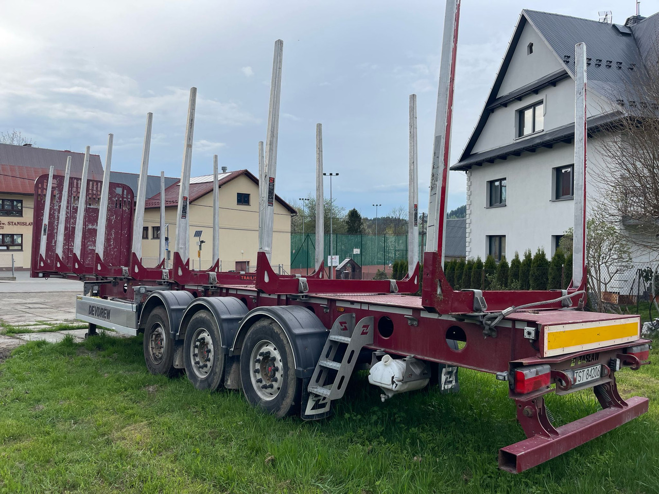 Naczepa Zasław - Ημιρυμουλκούμενο μεταφοράς ξυλείας: φωτογραφία 5 Naczepa Zasław - Ημιρυμουλκούμενο μεταφοράς ξυλείας: φωτογραφία 5