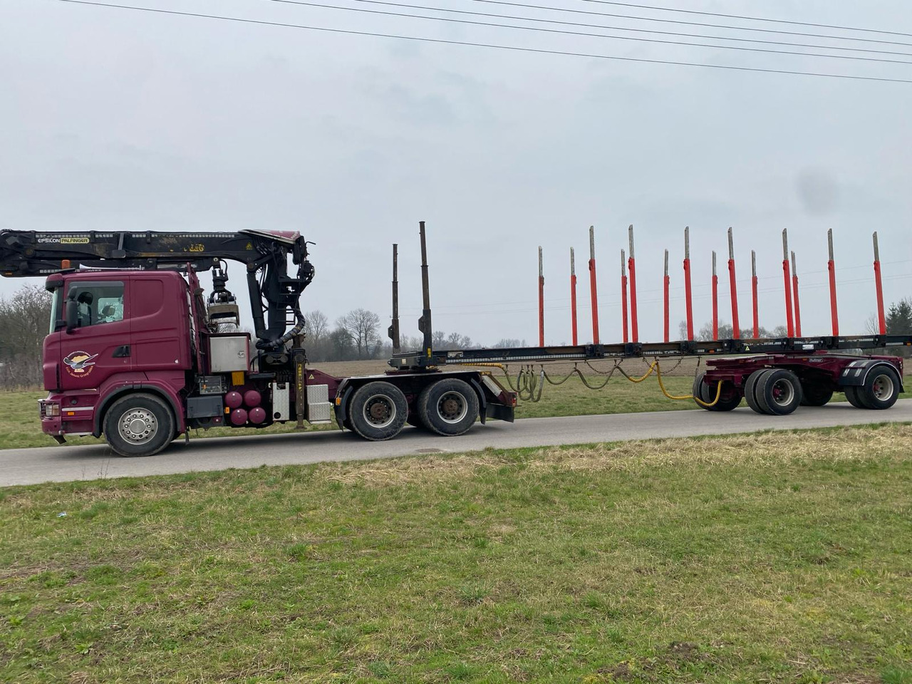 SCANIA R500 - Τράκτορας, Ημιρυμουλκούμενο μεταφοράς ξυλείας: φωτογραφία 3 SCANIA R500 - Τράκτορας, Ημιρυμουλκούμενο μεταφοράς ξυλείας: φωτογραφία 3