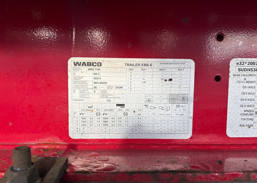 Επικαθήμενο πλατφόρμα/ Καρότσα Wielton NS3K: φωτογραφία 15 Επικαθήμενο πλατφόρμα/ Καρότσα Wielton NS3K: φωτογραφία 15