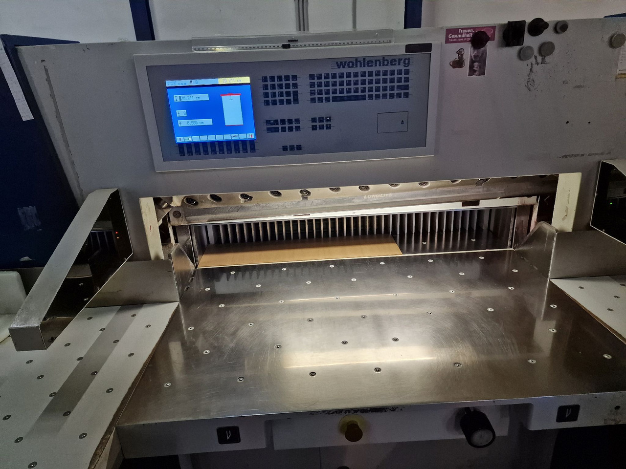 Wohlenberg 115 - Μηχανή κοπής χαρτιού: φωτογραφία 3 Wohlenberg 115 - Μηχανή κοπής χαρτιού: φωτογραφία 3