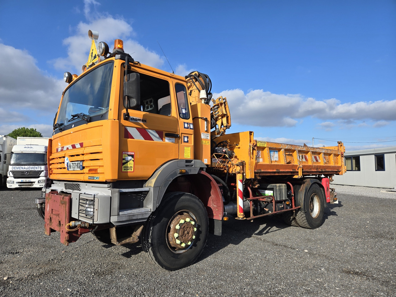 Renault G250 4x4 - Φορτηγό ανατρεπόμενο, Φορτηγό με γερανό: φωτογραφία 2 Renault G250 4x4 - Φορτηγό ανατρεπόμενο, Φορτηγό με γερανό: φωτογραφία 2