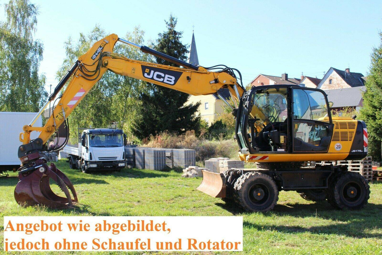 JCB JS 175 W Mobilbagger 18 to. Schnellwechsler - Τροχοφόρος εκσκαφέας: φωτογραφία 1 JCB JS 175 W Mobilbagger 18 to. Schnellwechsler - Τροχοφόρος εκσκαφέας: φωτογραφία 1
