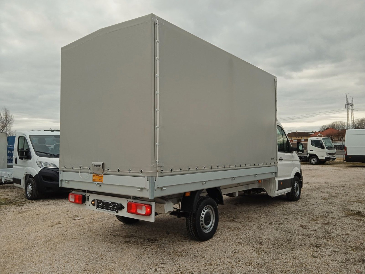 Volkswagen Crafter L4 Pritsche und Plane 140Ps SOFORT - Επαγγελματικό αυτοκίνητο με μουσαμά: φωτογραφία 4 Volkswagen Crafter L4 Pritsche und Plane 140Ps SOFORT - Επαγγελματικό αυτοκίνητο με μουσαμά: φωτογραφία 4