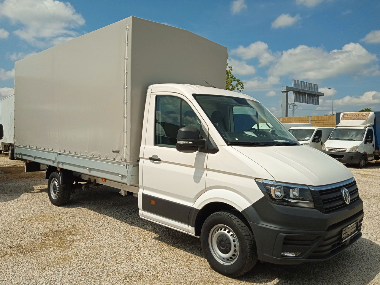 Volkswagen Crafter L4 Pritsche und Plane 5m SOFORT - Επαγγελματικό αυτοκίνητο με μουσαμά: φωτογραφία 2 Volkswagen Crafter L4 Pritsche und Plane 5m SOFORT - Επαγγελματικό αυτοκίνητο με μουσαμά: φωτογραφία 2