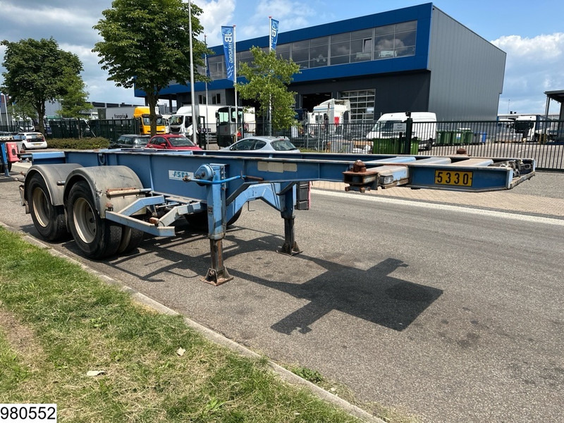ASCA Chassis 20 FT - Επικαθήμενο μεταφοράς εμπορευματοκιβωτίων/ Κινητό αμάξωμα: φωτογραφία 5 ASCA Chassis 20 FT - Επικαθήμενο μεταφοράς εμπορευματοκιβωτίων/ Κινητό αμάξωμα: φωτογραφία 5