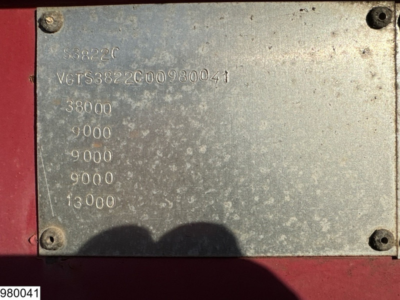 ASCA Chassis 20 ft, ADR - Επικαθήμενο μεταφοράς εμπορευματοκιβωτίων/ Κινητό αμάξωμα: φωτογραφία 4 ASCA Chassis 20 ft, ADR - Επικαθήμενο μεταφοράς εμπορευματοκιβωτίων/ Κινητό αμάξωμα: φωτογραφία 4