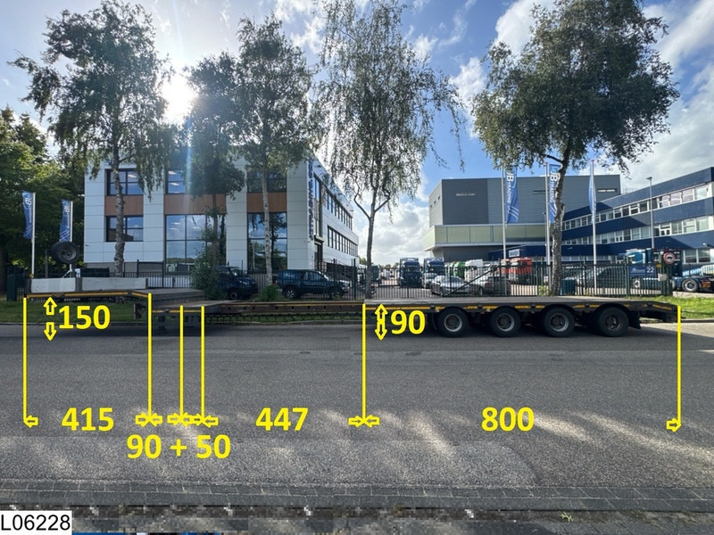 Broshuis Lowbed 54.000 KG, Extendable - Επικαθήμενο με χαμηλό δάπεδο: φωτογραφία 2 Broshuis Lowbed 54.000 KG, Extendable - Επικαθήμενο με χαμηλό δάπεδο: φωτογραφία 2