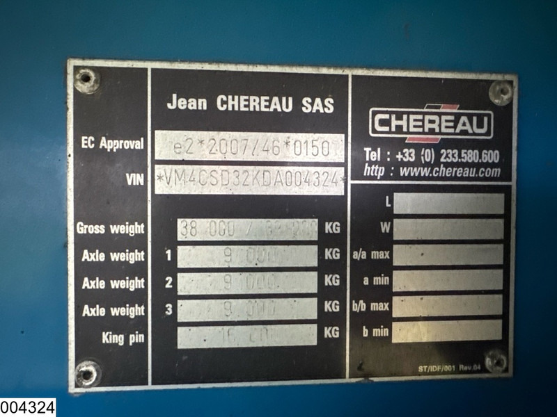 Chereau Koel vries Carrier Vector 1550 - Επικαθήμενο ψυγείο: φωτογραφία 4 Chereau Koel vries Carrier Vector 1550 - Επικαθήμενο ψυγείο: φωτογραφία 4