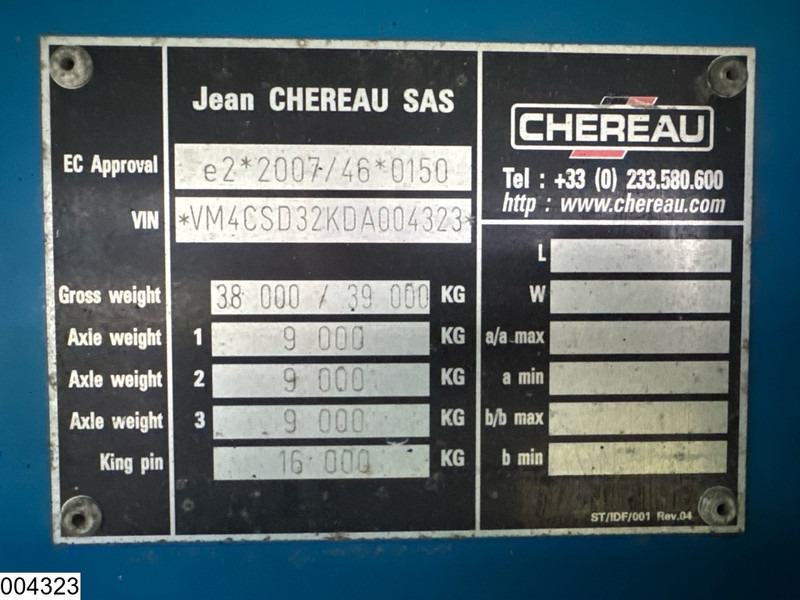 Chereau Koel vries Carrier Vector 1550 - Επικαθήμενο ψυγείο: φωτογραφία 4 Chereau Koel vries Carrier Vector 1550 - Επικαθήμενο ψυγείο: φωτογραφία 4