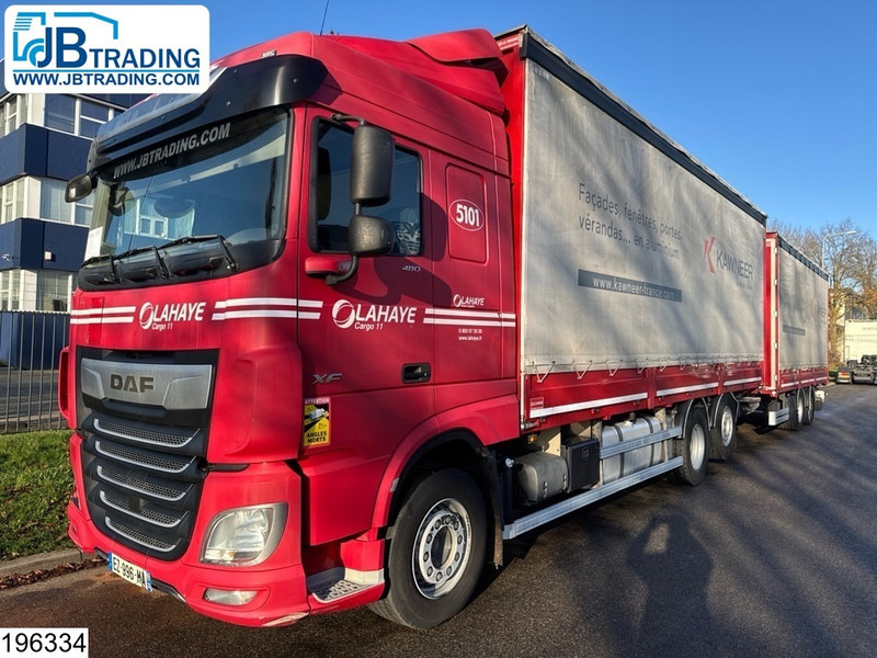 DAF XF 480 6x2, EURO 6, Combi, Dhollandia, 110 m3 - Φορτηγό μουσαμάς: φωτογραφία 1 DAF XF 480 6x2, EURO 6, Combi, Dhollandia, 110 m3 - Φορτηγό μουσαμάς: φωτογραφία 1