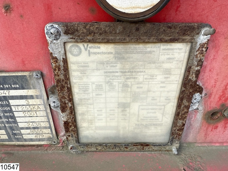 Επικαθήμενο μεταφοράς εμπορευματοκιβωτίων/ Κινητό αμάξωμα Dennison Container 20 - 30FT: φωτογραφία 7 Επικαθήμενο μεταφοράς εμπορευματοκιβωτίων/ Κινητό αμάξωμα Dennison Container 20 - 30FT: φωτογραφία 7