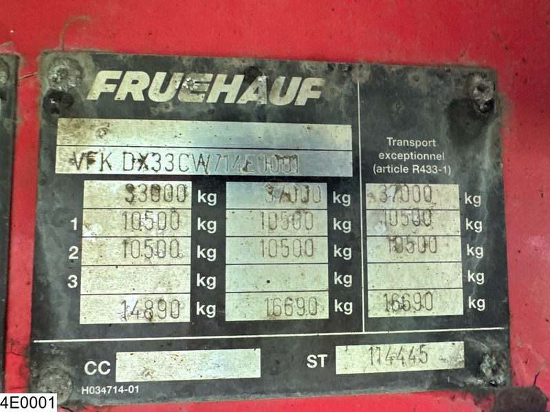 Fruehauf open laadbak - Επικαθήμενο πλατφόρμα/ Καρότσα: φωτογραφία 4 Fruehauf open laadbak - Επικαθήμενο πλατφόρμα/ Καρότσα: φωτογραφία 4