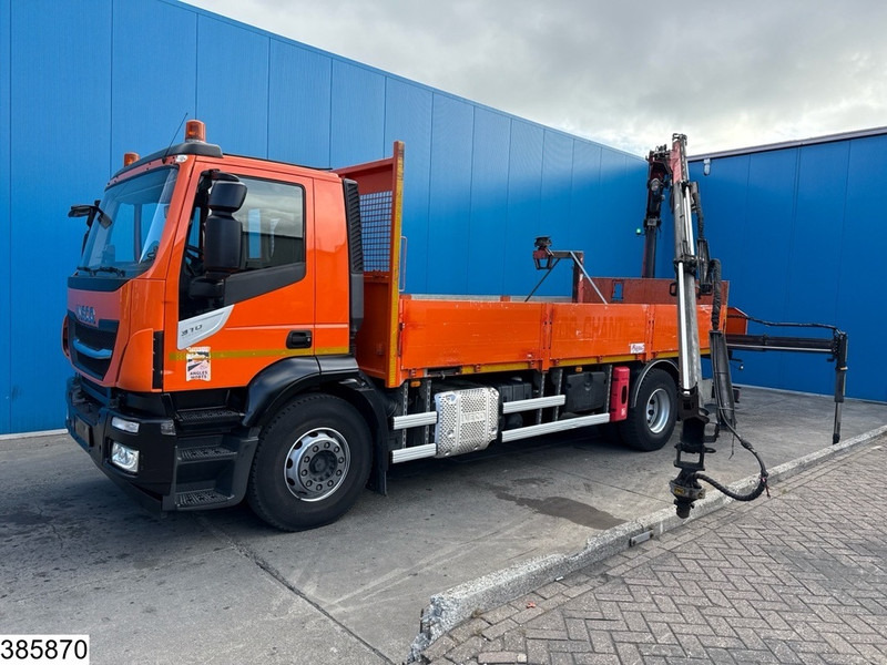Iveco Stralis 310 EURO 6, Palfinger, Remote, Steel - Φορτηγό με ανοιχτή καρότσα, Φορτηγό με γερανό: φωτογραφία 2 Iveco Stralis 310 EURO 6, Palfinger, Remote, Steel - Φορτηγό με ανοιχτή καρότσα, Φορτηγό με γερανό: φωτογραφία 2