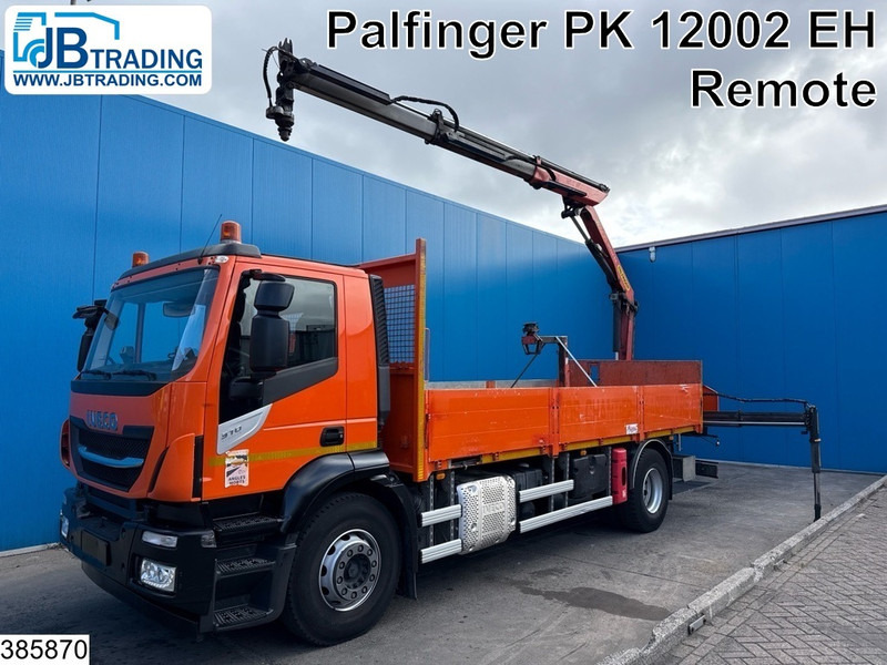 Iveco Stralis 310 EURO 6, Palfinger, Remote, Steel - Φορτηγό με ανοιχτή καρότσα, Φορτηγό με γερανό: φωτογραφία 1 Iveco Stralis 310 EURO 6, Palfinger, Remote, Steel - Φορτηγό με ανοιχτή καρότσα, Φορτηγό με γερανό: φωτογραφία 1